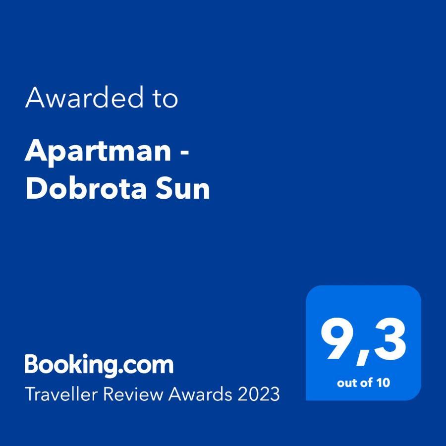 Apartman - Dobrota Sun Kotor Buitenkant foto